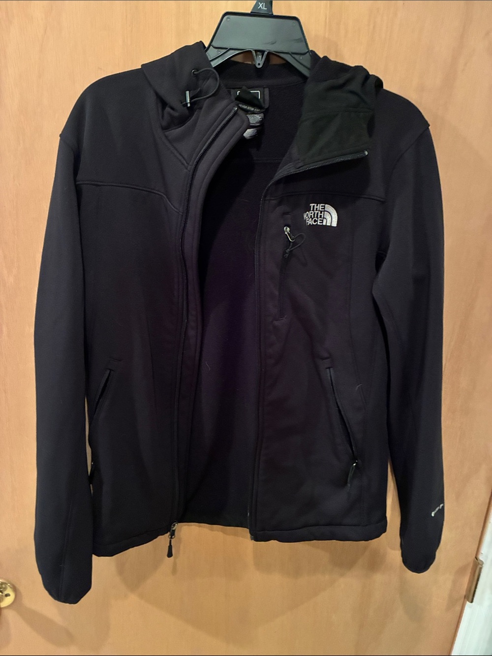 The North Face Men's Black Hooded Softshell Jacket
